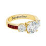 Five Carat Birthstone Ring 11901 0015 m side