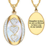 My Daughter in law We are so blessed Diamond Pendant 1484 0060 a main