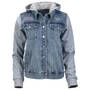 Grandma Denim Vested Hoodie 11082 0016 a main