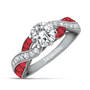 Birthstone Swirl Personalized Ring 10115 0019 a main