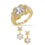 Yesterday Today Forever Ring with FREE Matching Earrings 12257 0013 a main