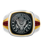 US Army Birthstone Ring 10347 0019 m front