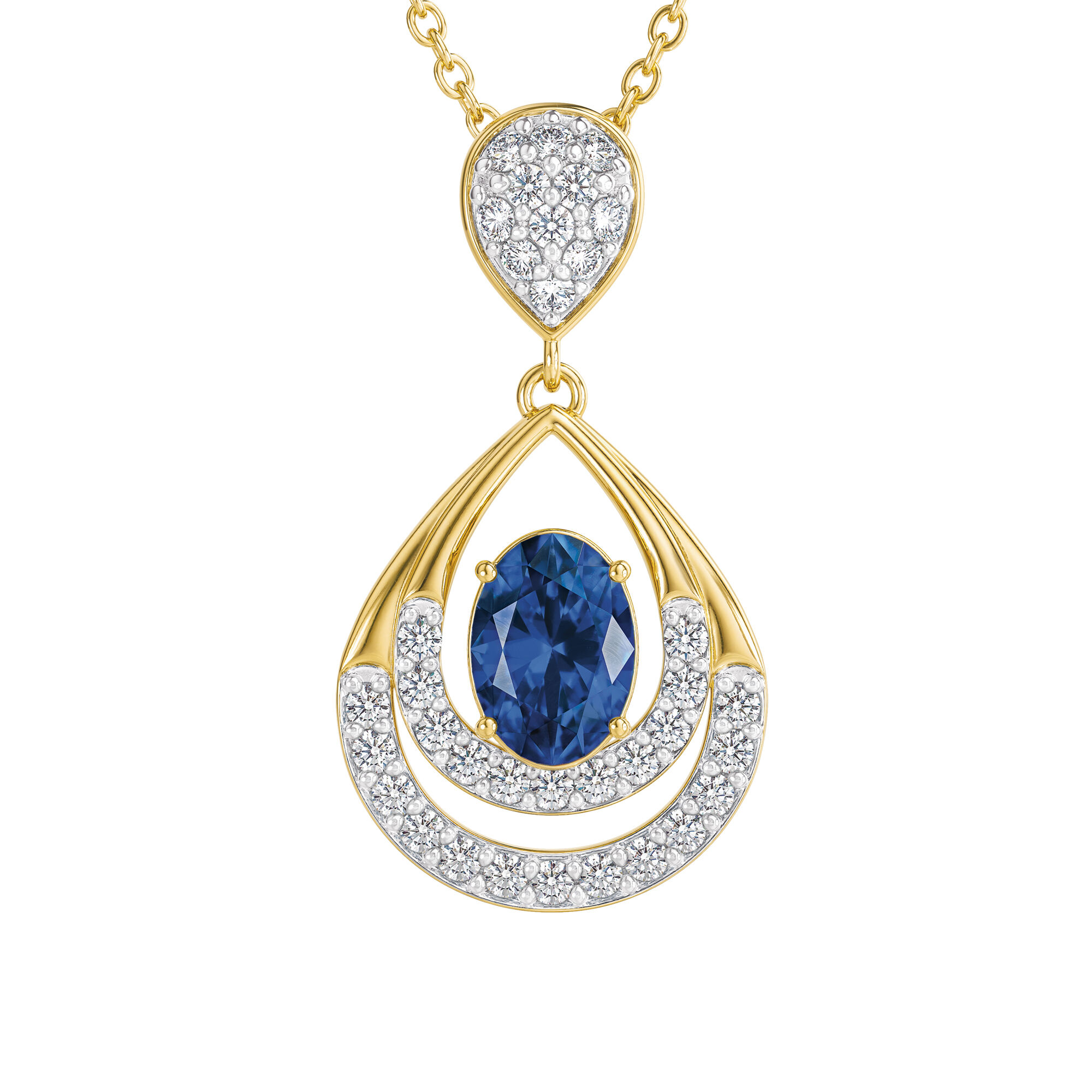 Birthstone Necklace Sep