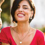 Golden Beauty Heart Necklace & Earrings, Golden Beauty Heart Necklace&Earrings 11973 0026 m model