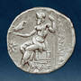 ancient greek alexander the great silver ALX b Coin