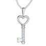 Key to My Heart Pendant Sterling Silver 3156 001 4 1