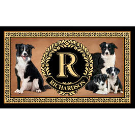 The Dog Accent Rug 6859 0033 a Border Collie