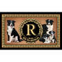 The Dog Accent Rug 6859 0033 a Border Collie