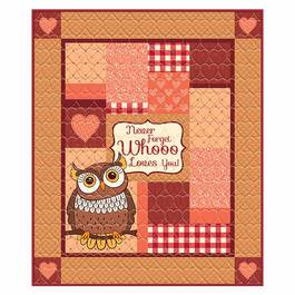 Never Forget Whooo Loves You Granddaughter Owl Quilt 6178 001 1 1