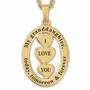 My Granddaughter I Love You Diamond Pendant 5185 001 4 3