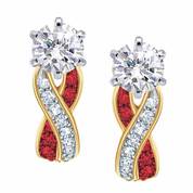 Birthstone Swirl Earrings 5361 014 3 1