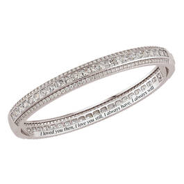 Platinum Promis Eternity Bangle 11408 0013 b angle