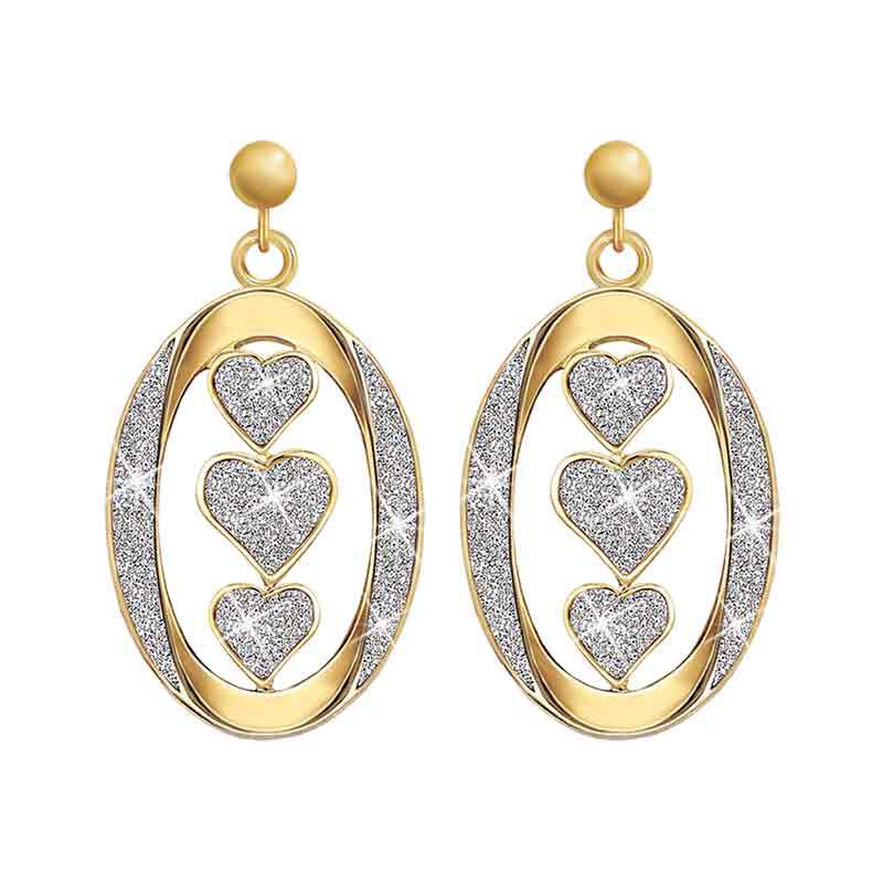 Granddaughter I Love You Diamond Earrings 5185 002 2 1