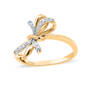 Diamond Bow Ring with FREE Matching Pendant, Diamond Bow Ring Free Pendant 11142 1616 b ring
