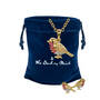 The Golden Robin Pendant with FREE Matching Earrings, Golden Robin with FREE Matching Earrings 11797 0012 g giftpouch