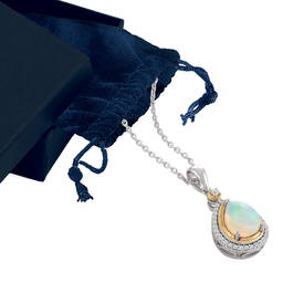 Opal Brilliance Pendant 12293 0019 g giftpouchbox