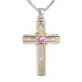 Birthstone Salvation Mens Pendant 6007 001 8 10