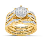 Our Love Is Forever Diamond Ring Set 10550 0011 a main