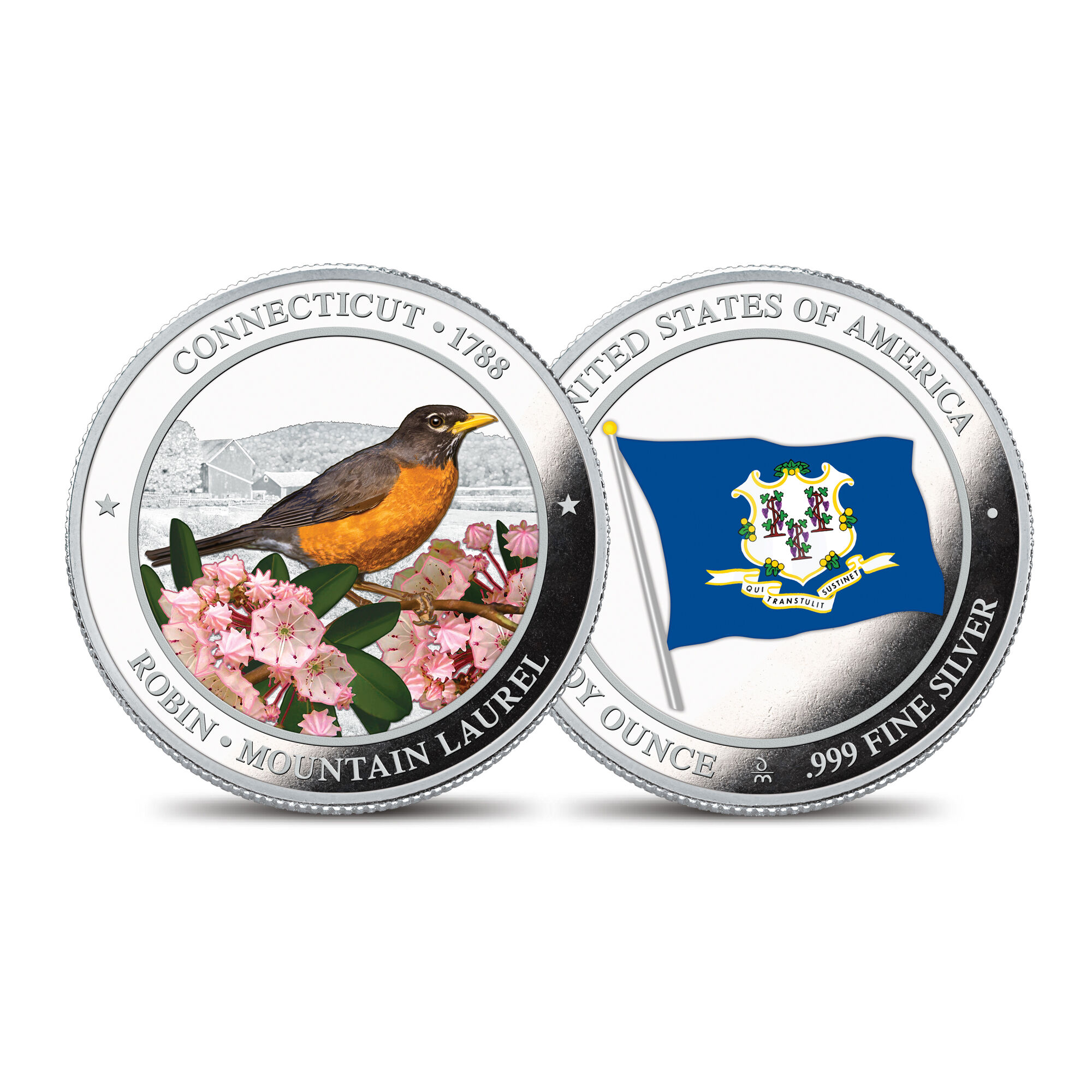 The State Bird and Flower Silver Commemoratives 2167 0088 a commemorativeCT