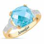 Birthstone  Diamond Ring 1159 001 5 12