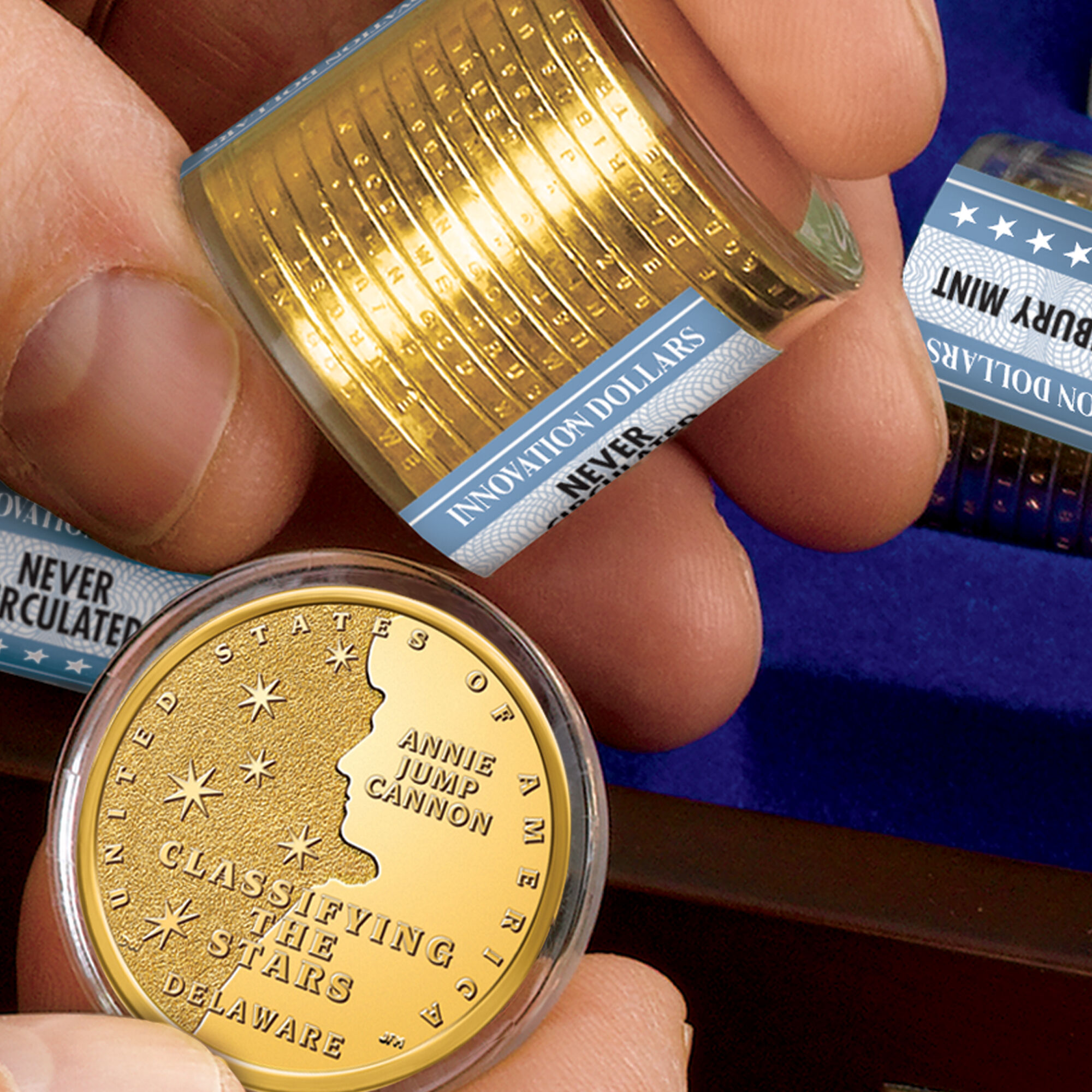 Statehood Innovation Dollars 1668 0159 d hand shot