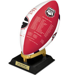 Georgia Bulldogs 2021 National Champions Commemorative Trophy 7189 0271 c third