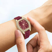 Custom Red Agate Watch 11944 0014 b hand