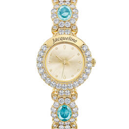 Sweet Moments Birthstone Bracelet Watch 11444 0019 c march