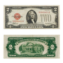 Modern $2 Bill Collector Set 6829 0014 b 1928 bill