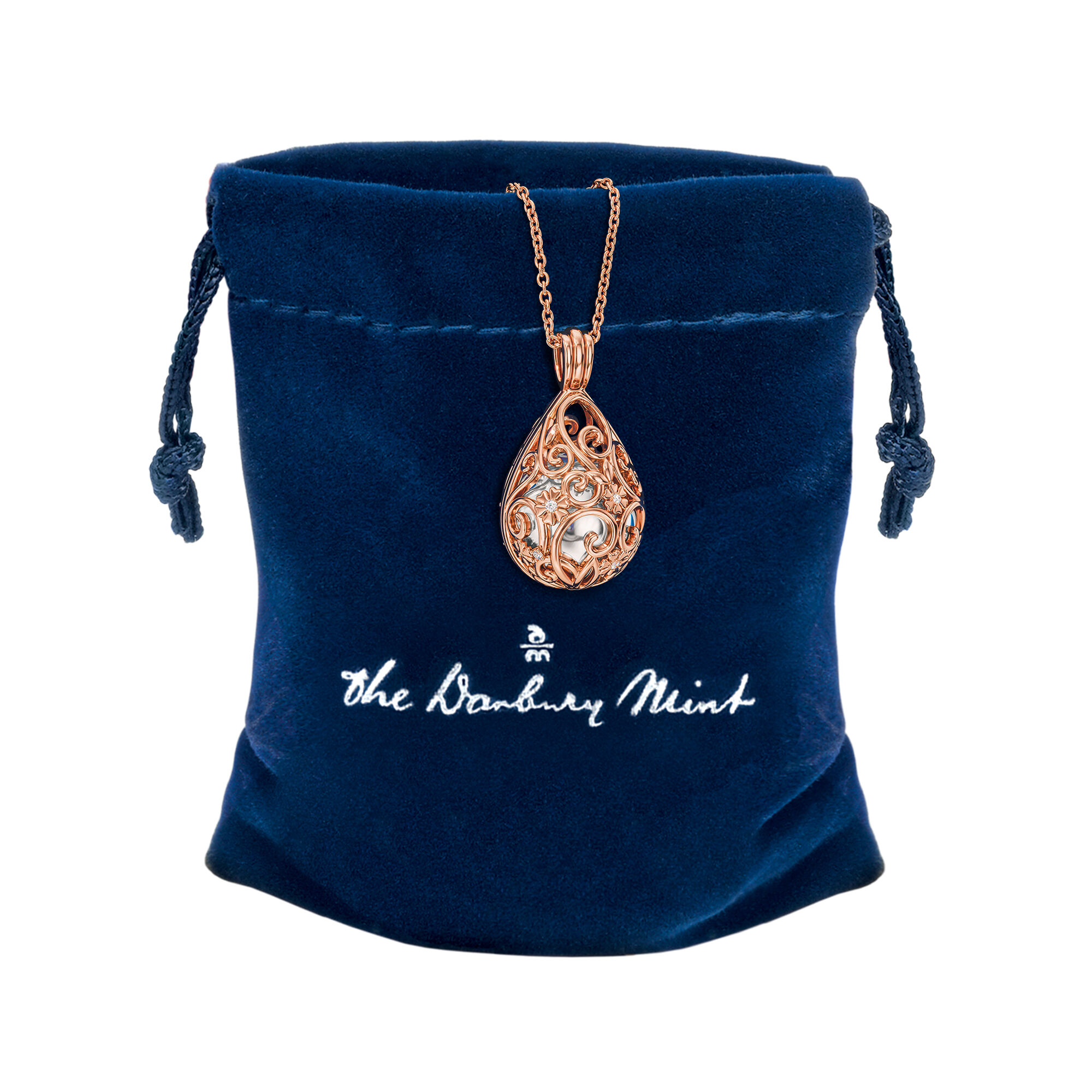 The Calming Copper Chime Pendant 11353 0018 g giftpouch