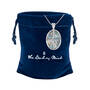 The Pieces of Jerusalem Roman Glass Pendant, Pieces of Jerusalem Roman Glass Cross Pendant 2628 0016 g gift pouch