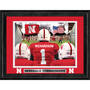 College Personalized Game Time Framed Print, College Football Personalized Print 5100 0149 k nebraska