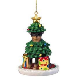 The 2020 Black  White Chihuahua Ornament 6428 025 8 1