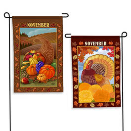 Year of Cheer Garden Flags 6547 0015 d November