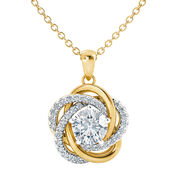 A Forever Bond Love Knot Pendant 10132 0018 b necklace