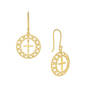 Shining Light Cross Pendant Earring Set 10227 0014 b earrings