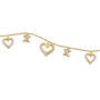 Treasures of Heart Golden Jewelry Set 10338 0010 f bracelt