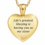 My Blessed Sister Diamond Cross Pendant, My Blessed Sister Diamond Cross Pendant 1679 001 6 3