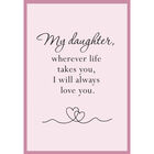 I Will Always Love You Daughter Journey Necklace with Matching Earrings 10496 0018 d poem