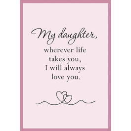 I Will Always Love You Daughter Journey Necklace with Matching Earrings 10496 0018 d poem