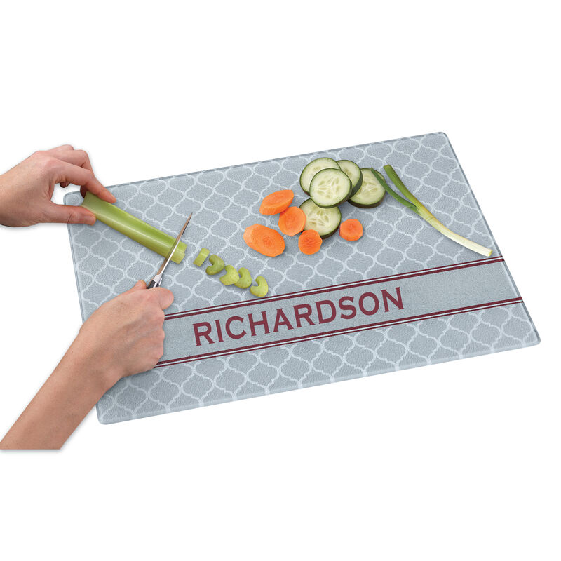 The Personalized Glass Cutting Board