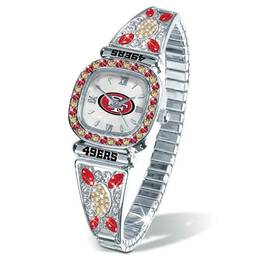 The San Francisco 49ers Womens Stretch Watch 4576 023 8 1