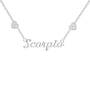 Sterling Silver Zodiac Necklace, Celestial Signs Zodiac Necklace 6807 0010 i scorpio