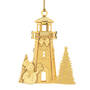2022 Gold Ornament Collection 6536 0026 g lighthouse