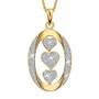 My Sister "I Love You" Diamond Pendant, My Sister I Love You Diamond Pendant 1487 001 8 2