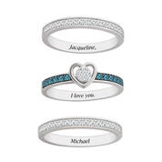 I Love You Diamond Ring Set 10901 0025 b ring