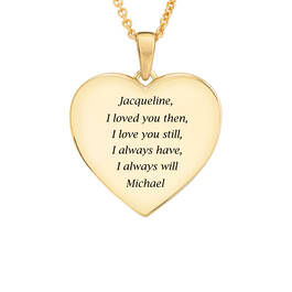 I Love You Diamond Wrapped Pendant 11492 0010 c back