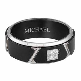 Black Ice Spinner Ring 2432 001 2 4