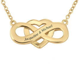 Always Forever Personalized Diamond Necklace Set 12432 0011 f back