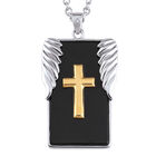 Strength and Protection For My Son Diamond and Onyx Pendant 6780 001 1 2